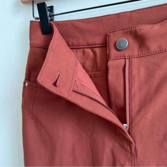 LULULEMON • City Sleek 5 Pocket 7/8 Pant in Dark Terracotta - Picture 6 of 15